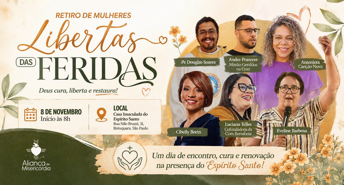 Retiros de Mulheres - Lebertas das Feridas